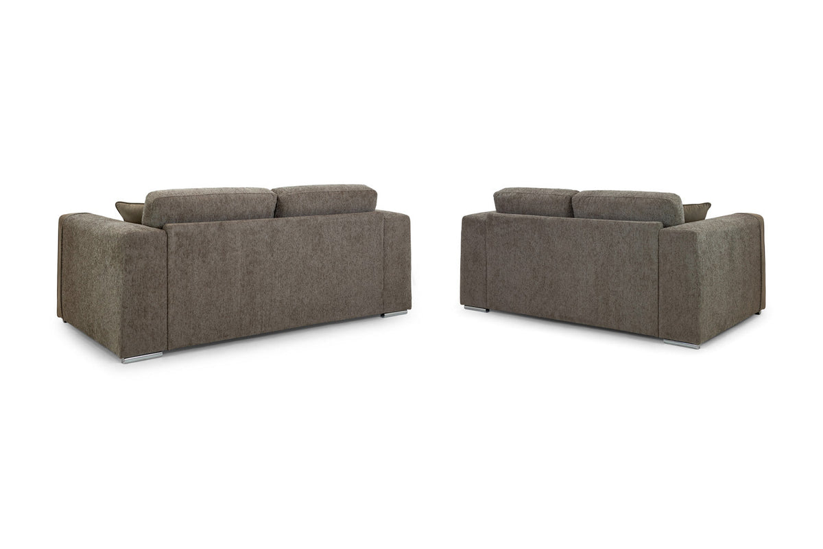 Naples Sofa 3+2 Set Mocha