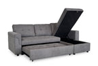 Omniya Sofa Bed Universal Corner Grey