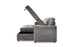 Omniya Sofa Bed Universal Corner Grey
