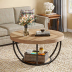 31.7-inch round coffee table