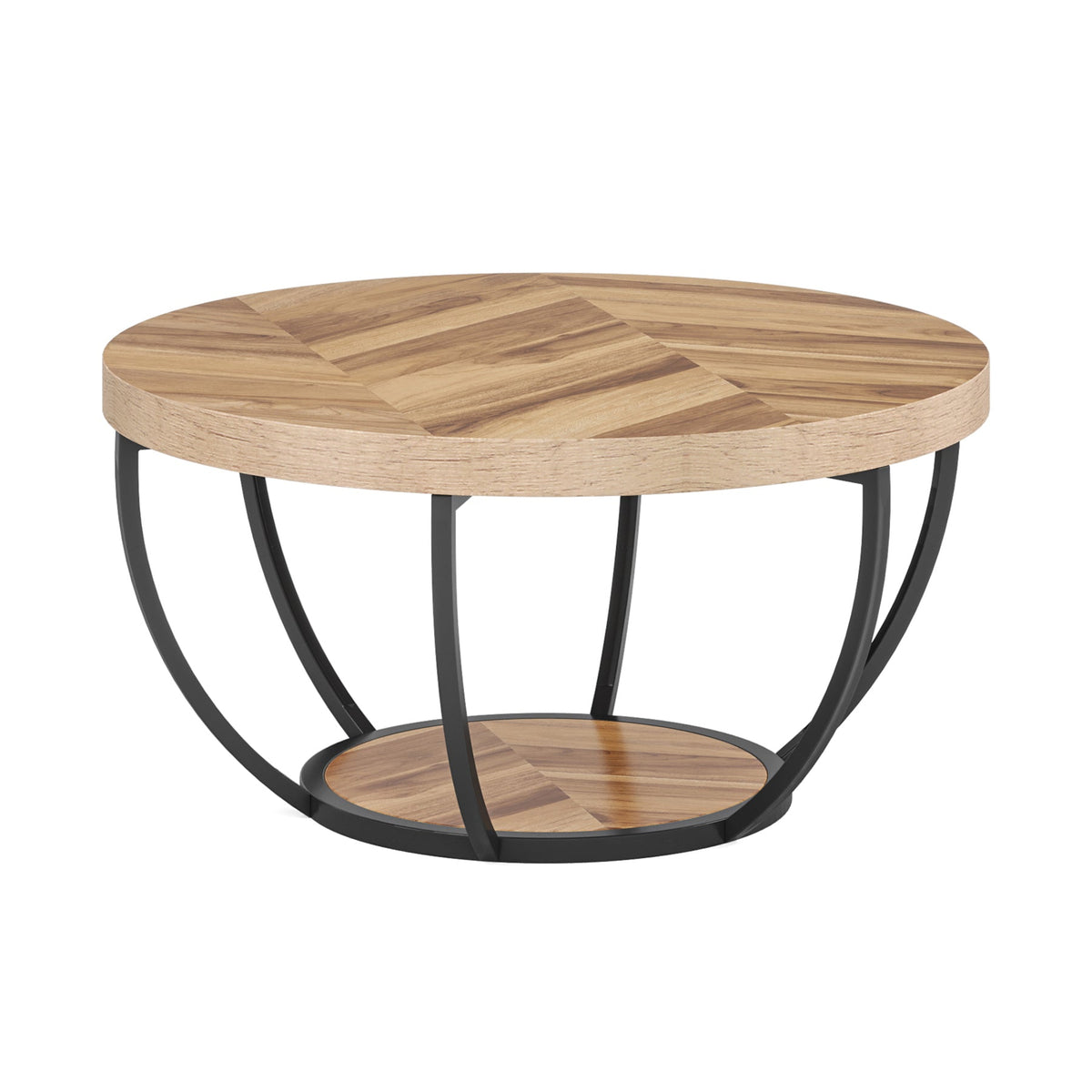 31.7-inch round coffee table