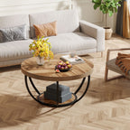 31.7-inch round coffee table