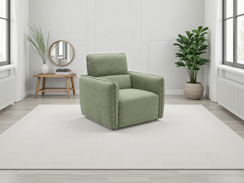 Ascot Sofa Armchair Green
