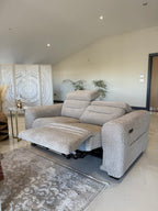 Tokyo Electric Recliner 2 Seater Beige