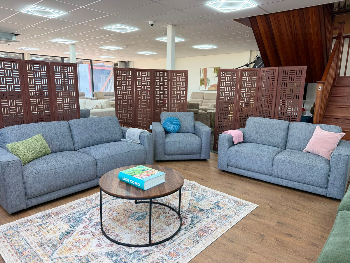 Marlow Sofa 3+2+1 Set Grey