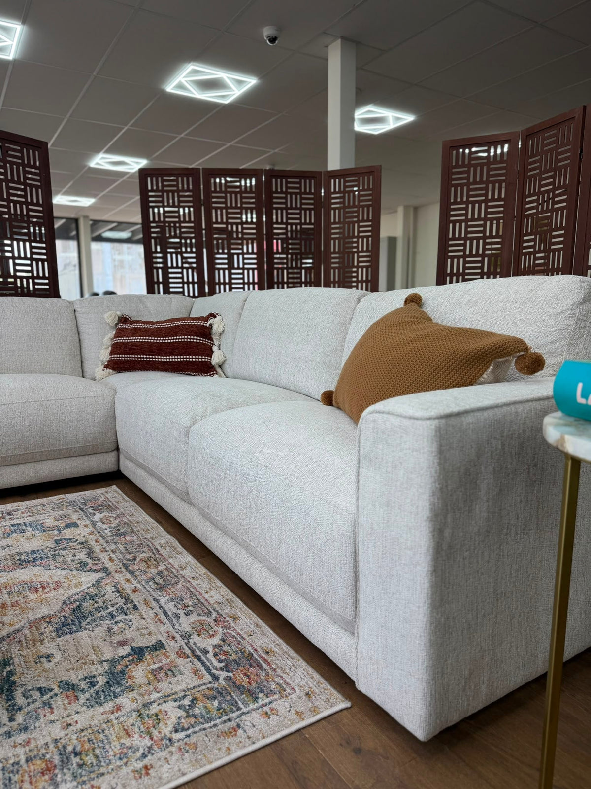 Marlow Sofa Large Corner Beige