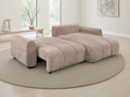 Portland Universal Corner Sofa Bed Beige