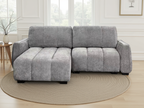 Portland Universal Corner Sofa Bed Grey