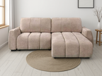 Portland Universal Corner Sofa Bed Beige