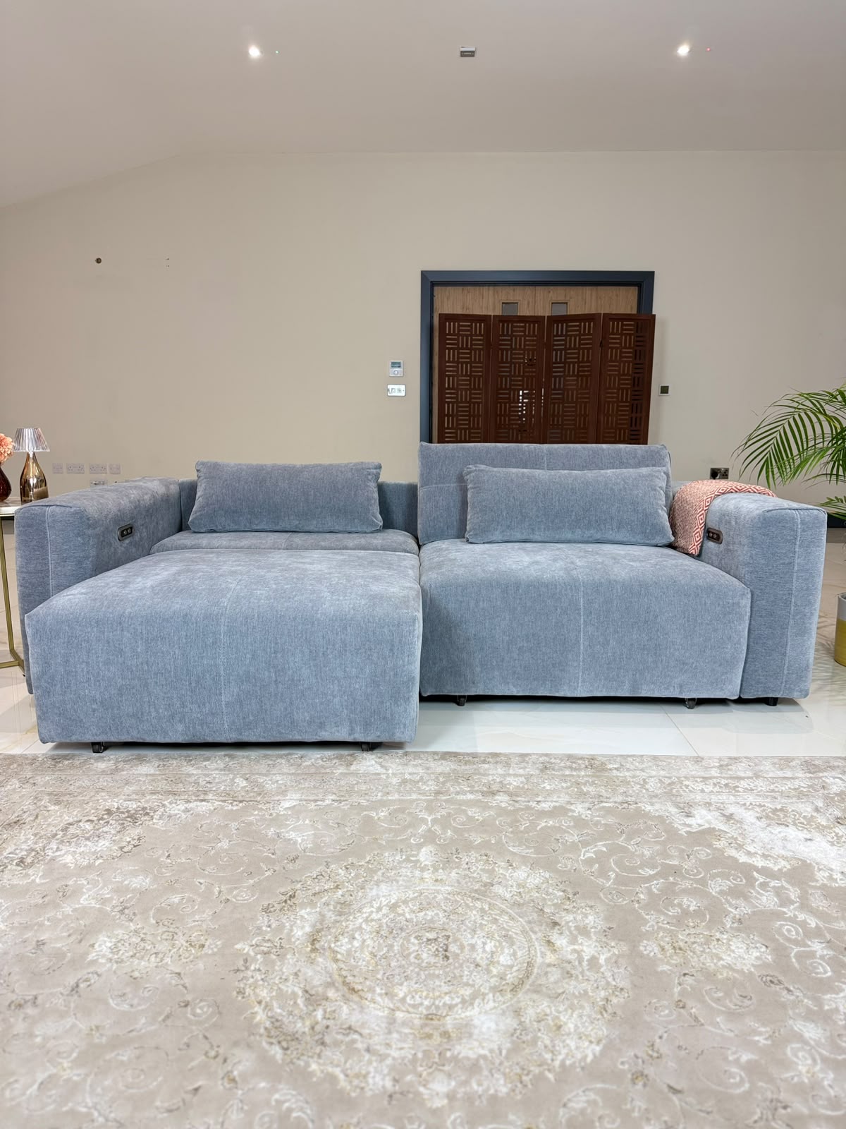 Prescott Electric Sofa Bed Grey