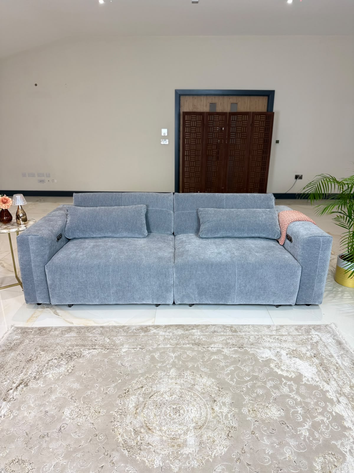 Prescott Electric Sofa Bed Grey
