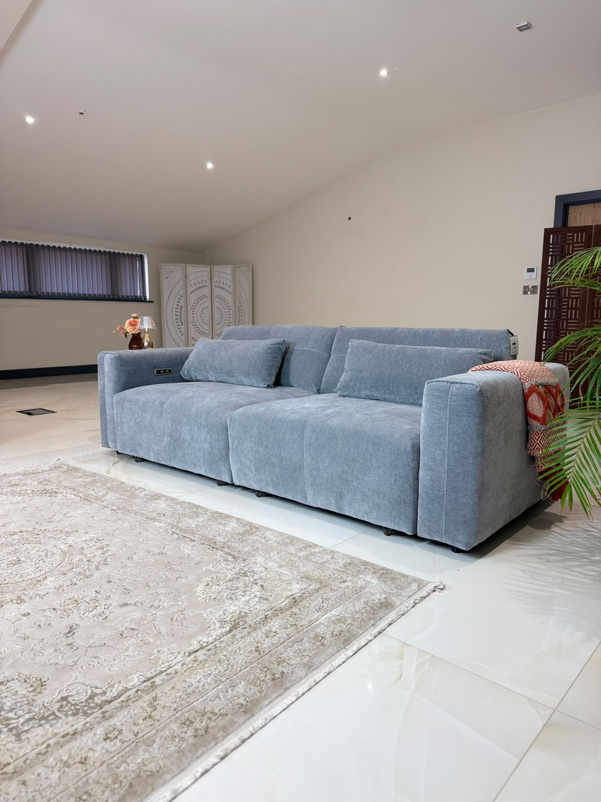 Prescott Electric Sofa Bed Grey