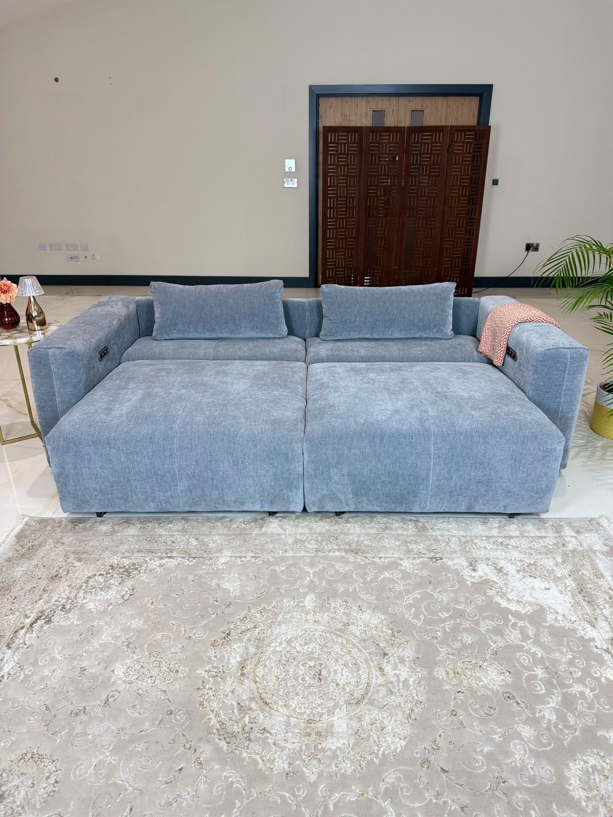 Prescott Electric Sofa Bed Grey