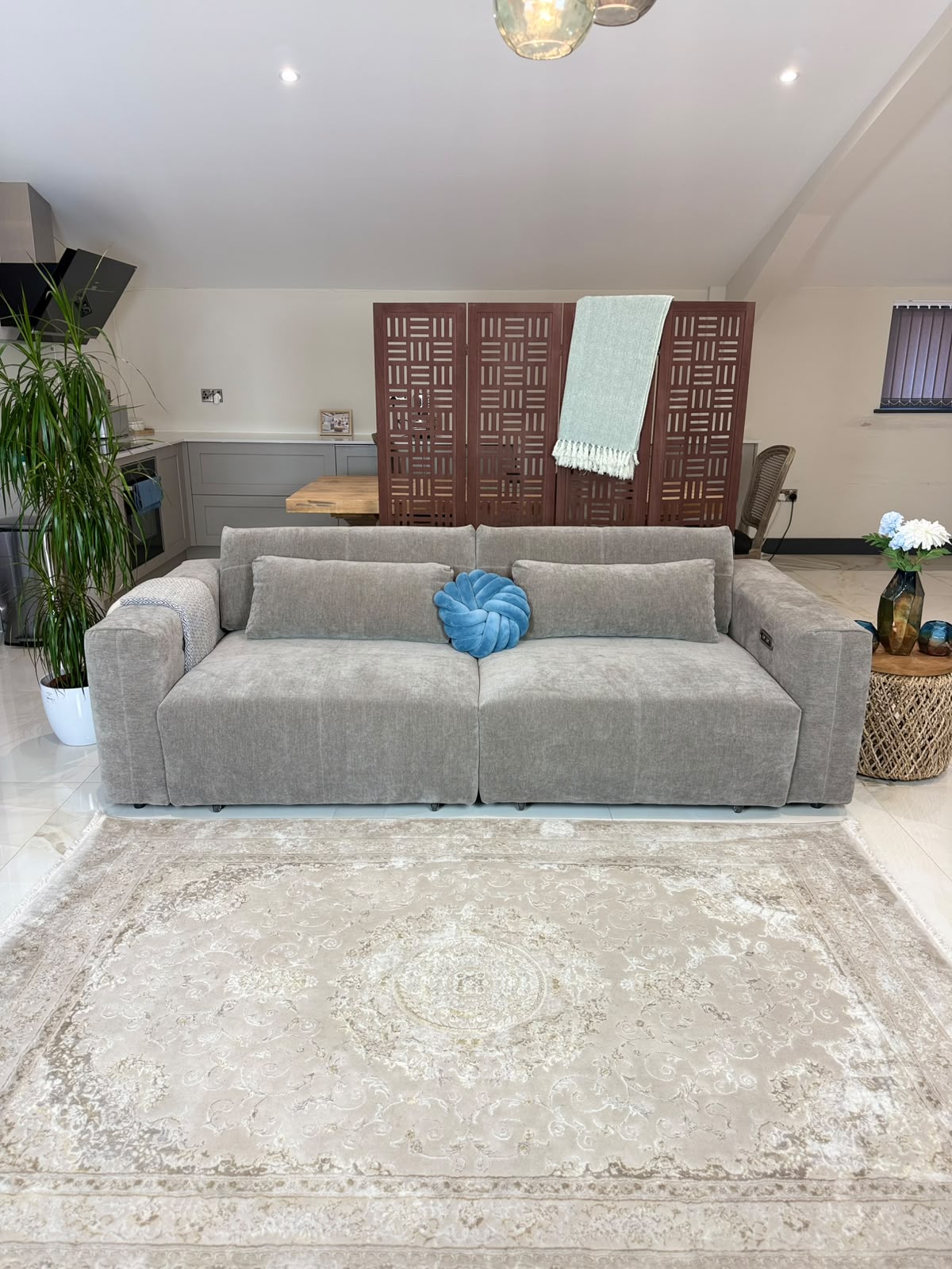 Prescott Electric Sofa Bed Beige