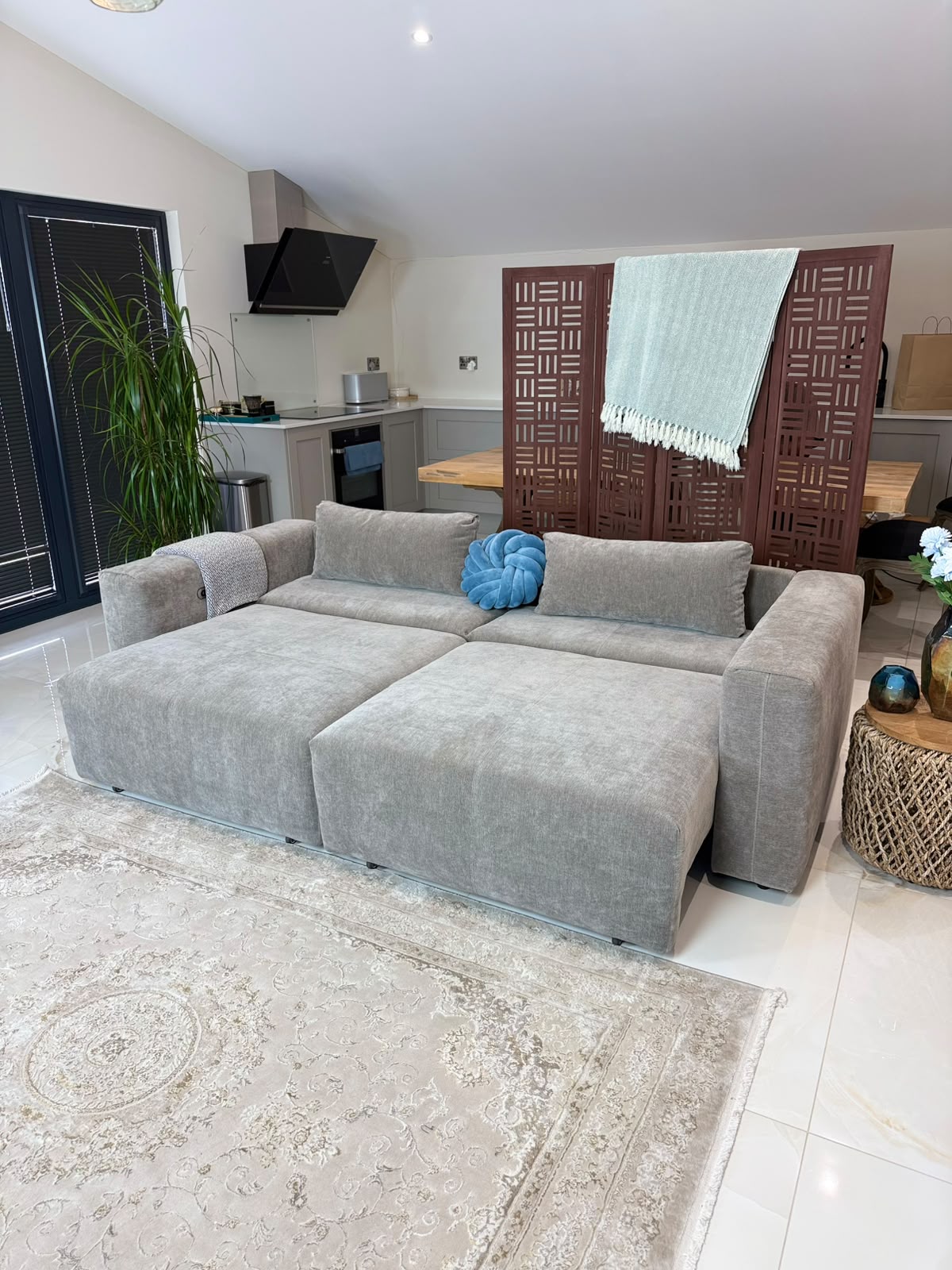 Prescott Electric Sofa Bed Beige