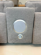 Ohio Electric Recliner Sofa Large Corner Grey