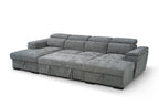 Alaya Sofa Bed U Shape Corner Grey