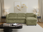 Capri Sofa Bed Universal Corner Green