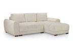 Azzuro Sofa Bed Universal Corner Cream