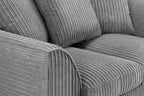 Harley Jumbo Sofa 3+2 Set Grey
