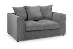 Harley Jumbo Sofa 2 Seater Grey