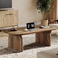 47-Inch Wood Rectangular Coffee Table, Living Room Table