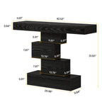 42.5-inch narrow console table