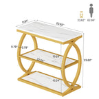 #Colour_White & Gold