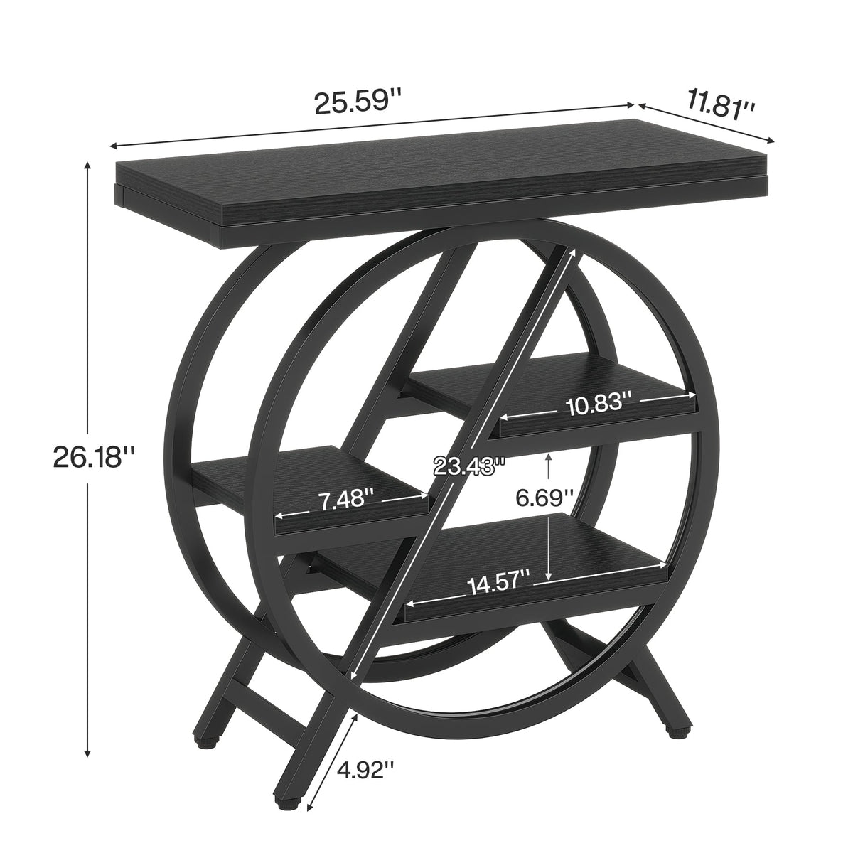 4-tier end table