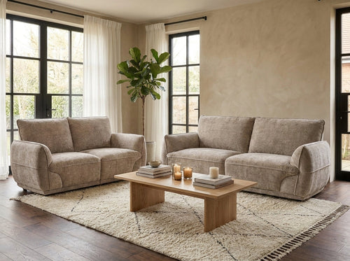 Angelo Sofa 3+2 Set Beige