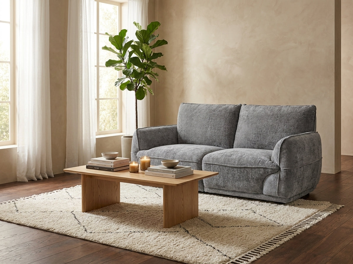Angelo Sofa 2 Seater Grey