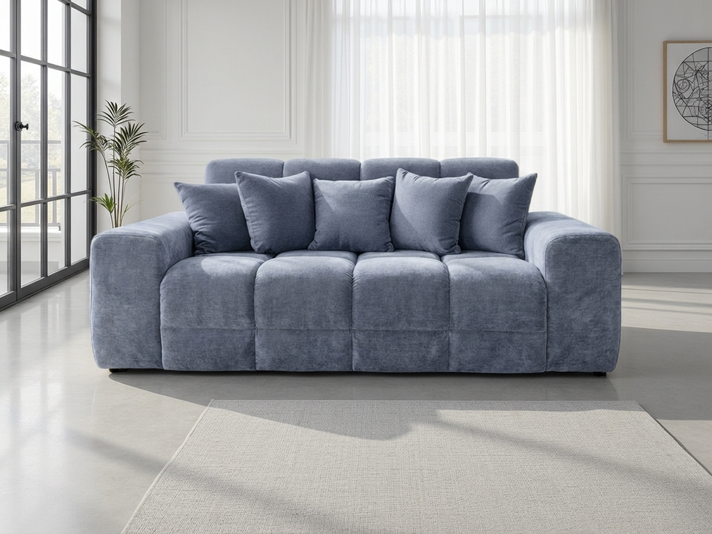 Jacob Sofa 3 Seater Grey