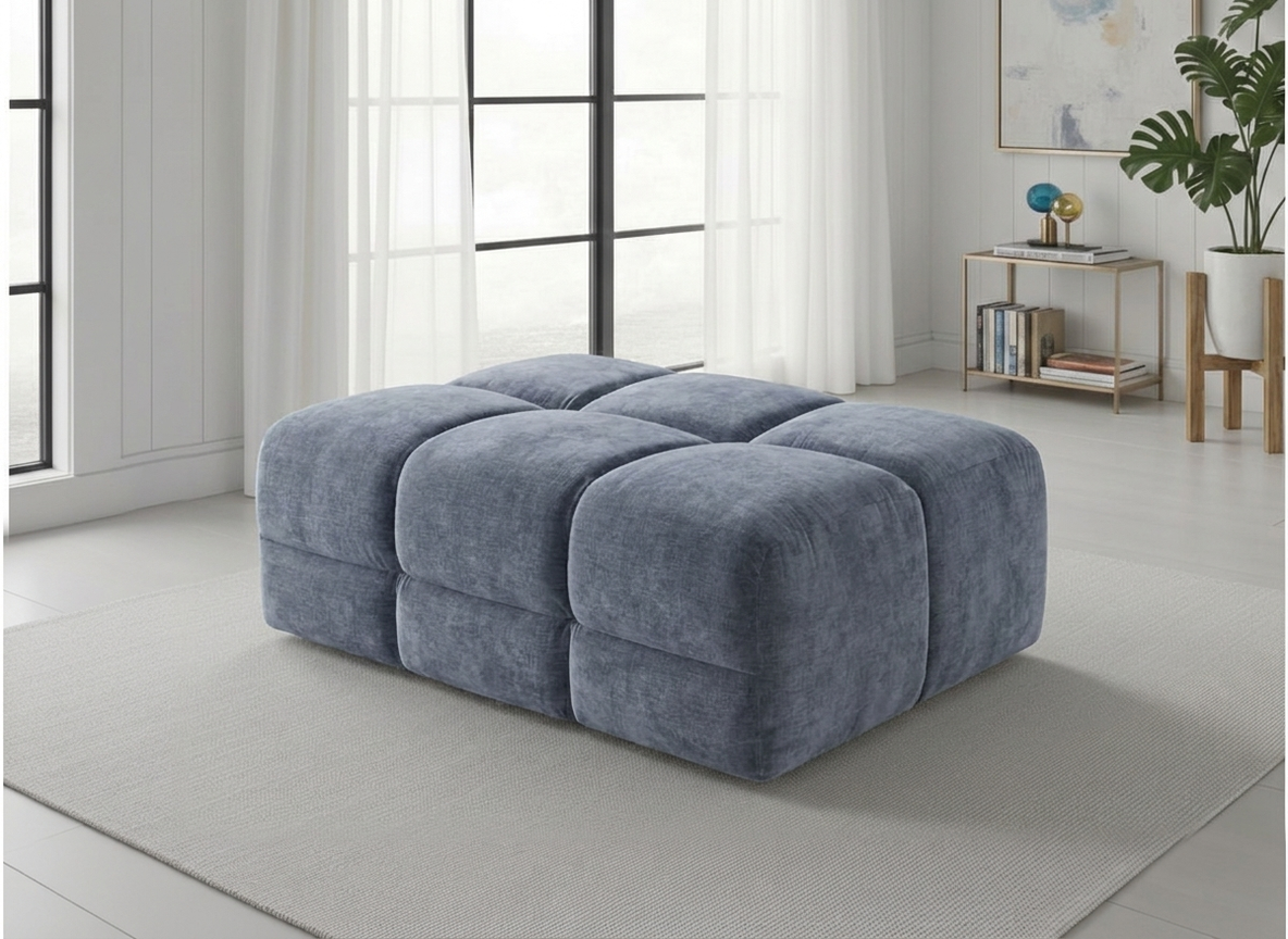Jacob Sofa Footstool Grey