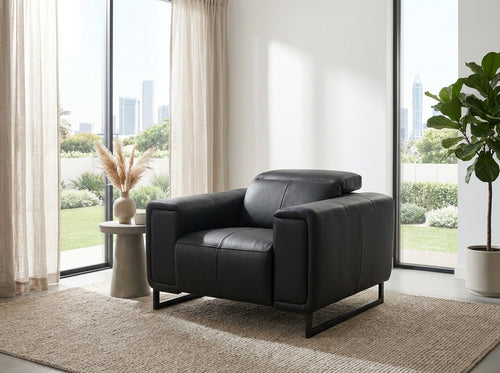 Richmond Electric Recliner Sofa Armchair Black