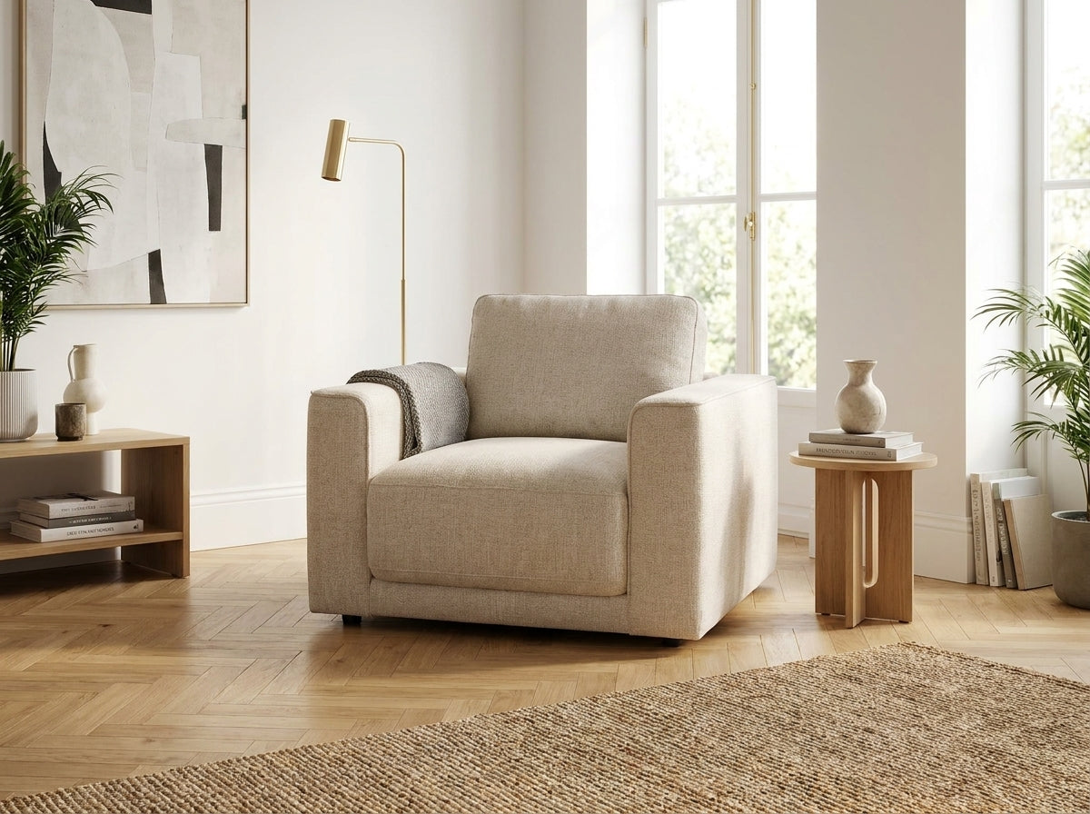 Marlow Sofa Armchair Beige