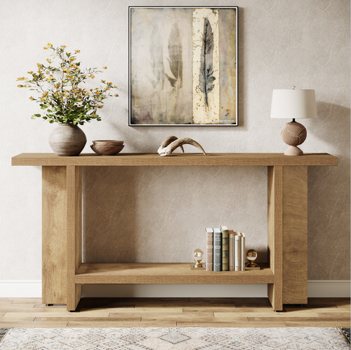 59-Inch Farmhouse Console Table