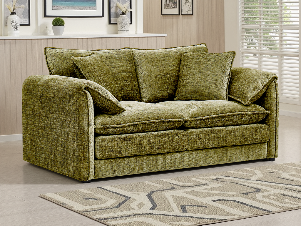Solaya Sofa 2 Seater Olive