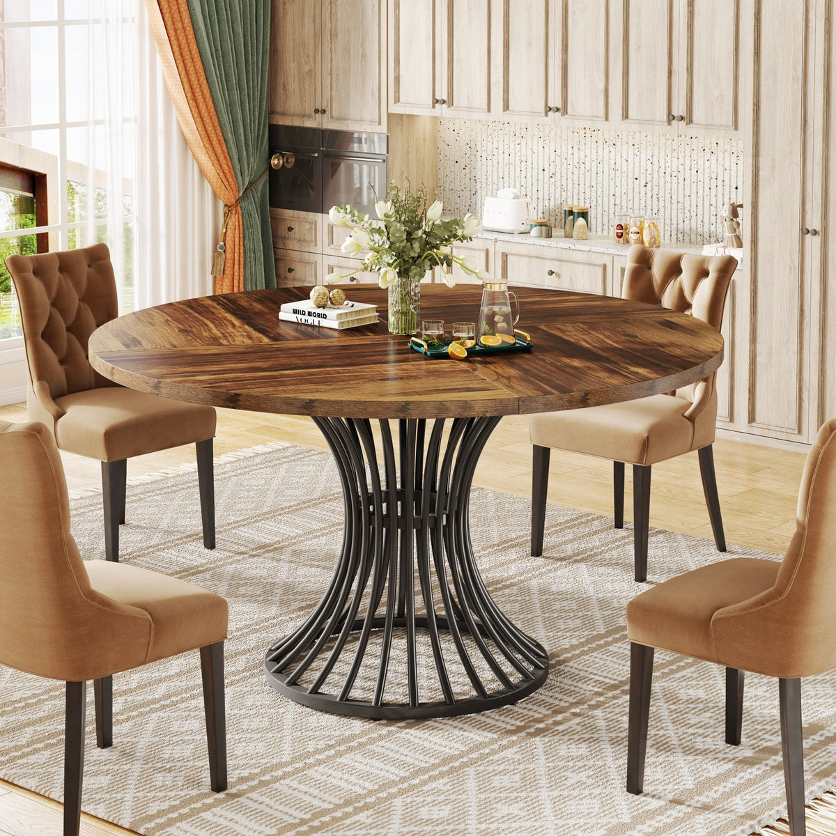 47.2-inch round dining table