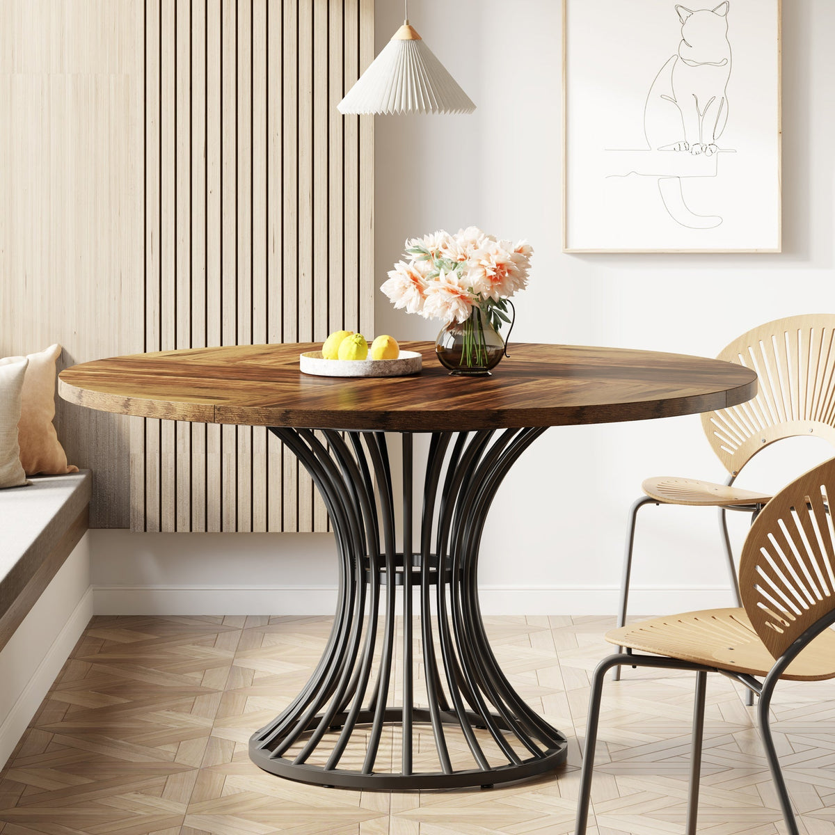 47.2-inch round dining table