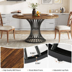 47.2-inch round dining table