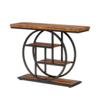41.3-inch industrial console table