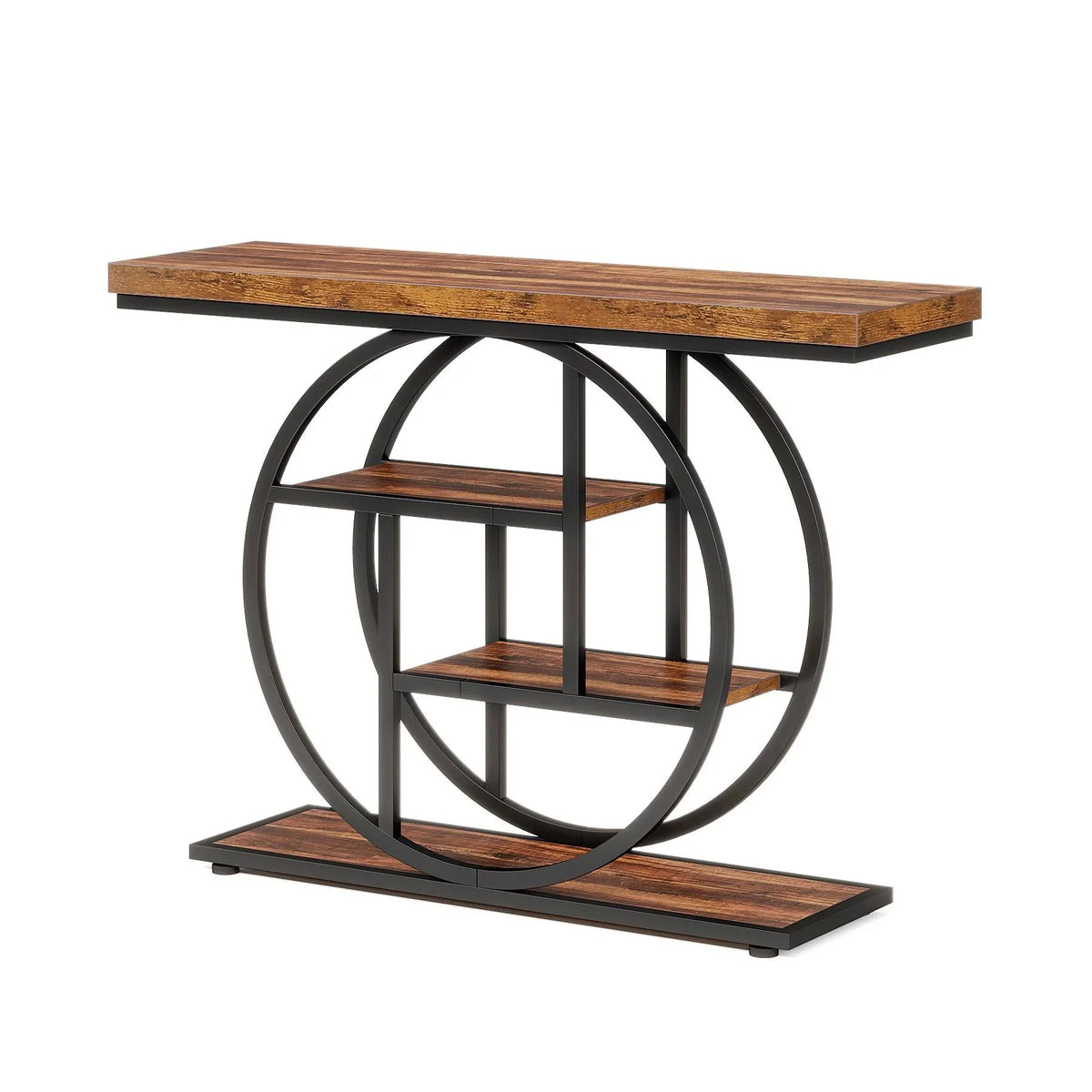41.3-inch industrial console table
