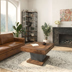 #Colour_Rustic Brown & Grey